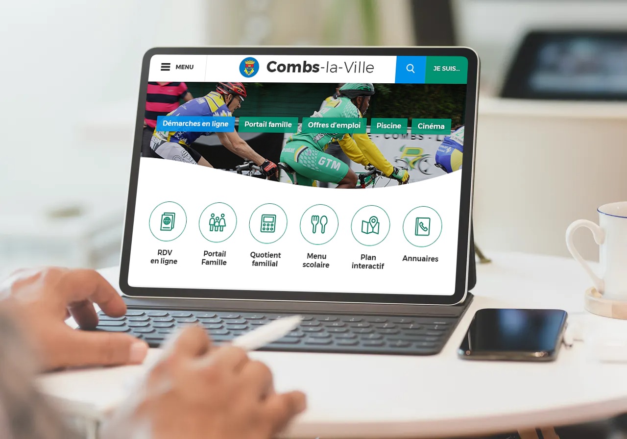 La ville de Combs-La-Ville a choisi TYPO3 pour son site.